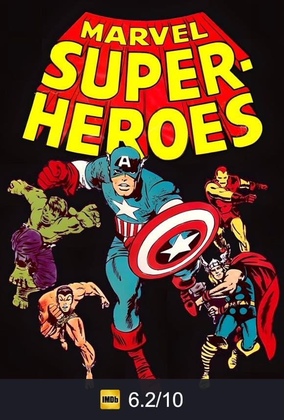 Poster von The Marvel Super Heroes