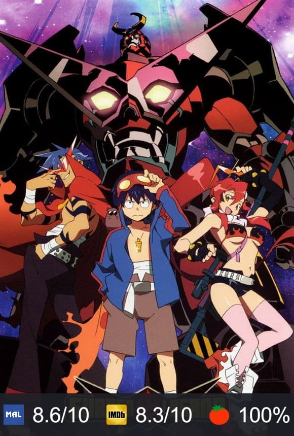 Poster von Gurren Lagann
