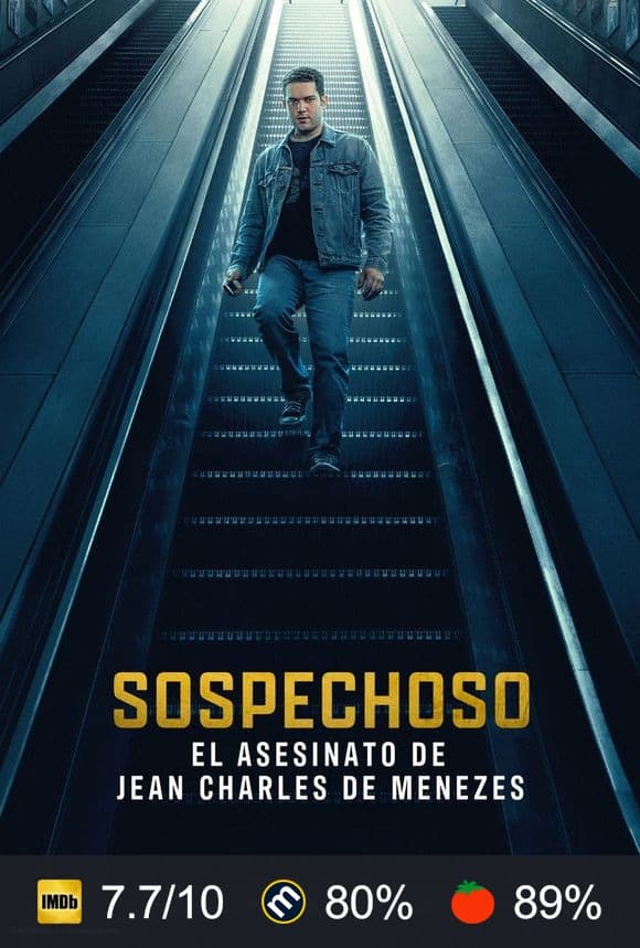 Cartel de Sospechoso: El asesinato de Jean Charles de Menezes