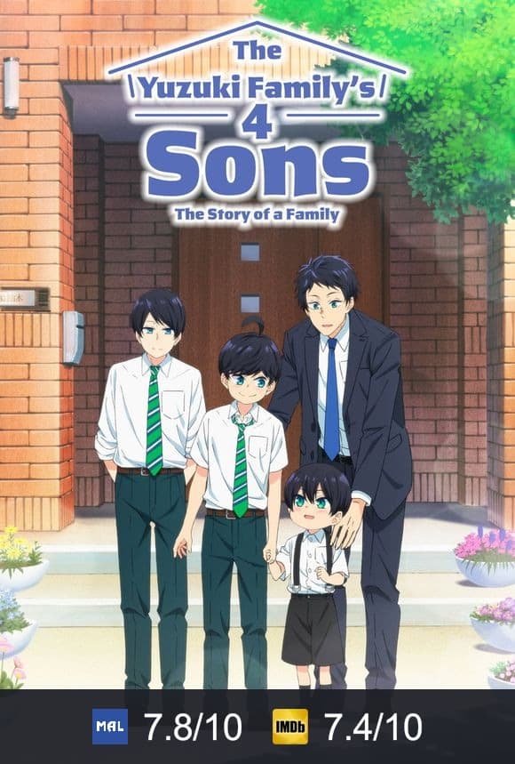 Cartel de The Yuzuki Family's Four Sons