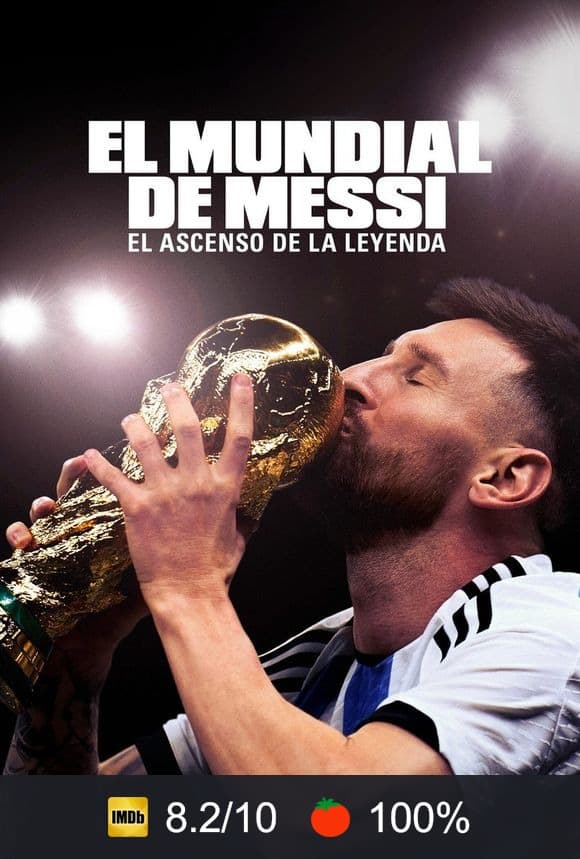 Cartel de El Mundial de Messi: El ascenso de la leyenda
