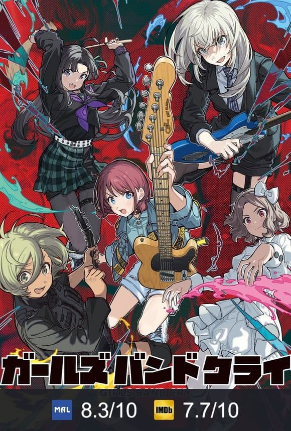 Poster von GIRLS BAND CRY