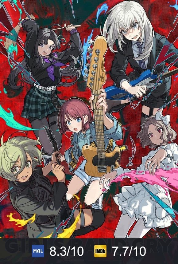 Poster von GIRLS BAND CRY
