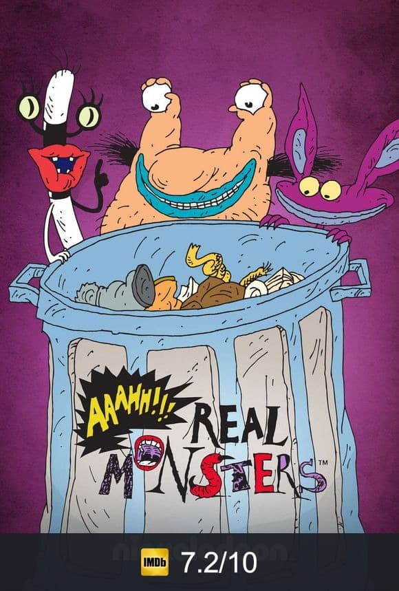 Cartel de Aaahhh!!! Monstruos