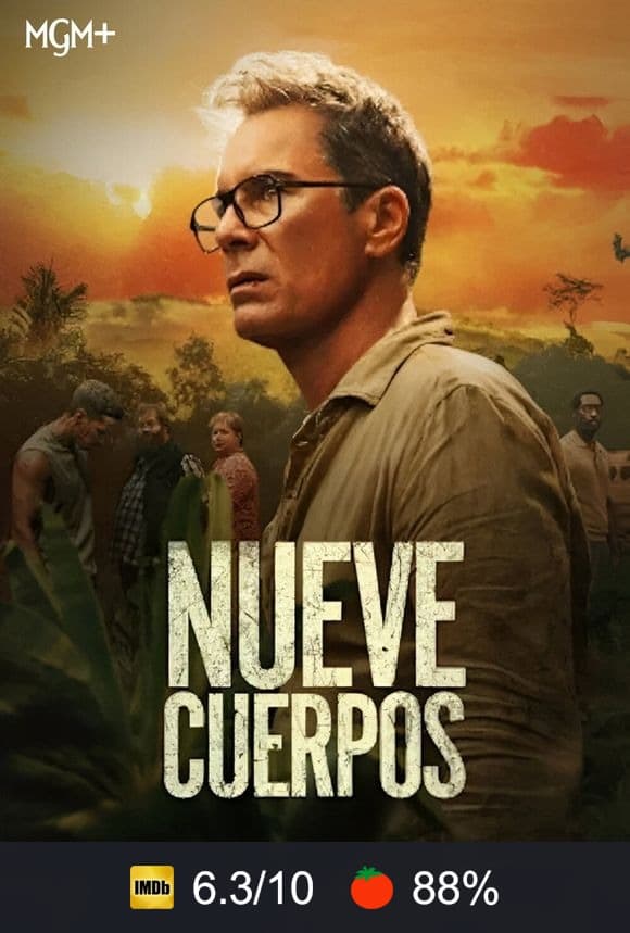 Cartel de Nueve cuerpos