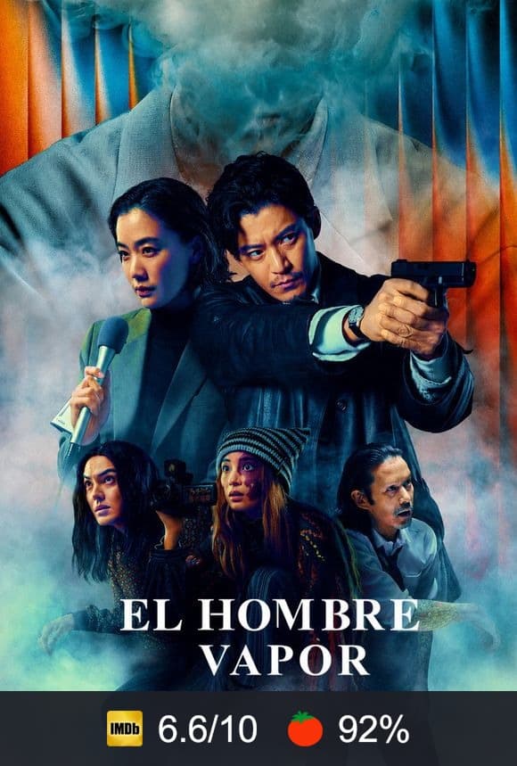 Cartel de El hombre vapor