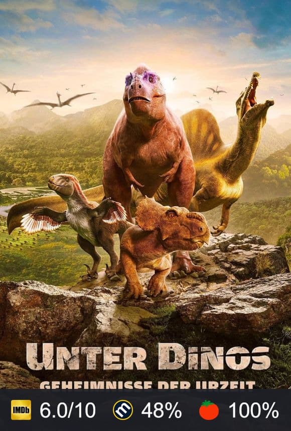 Poster von Unter Dinos - Geheimnisse der Urzeit