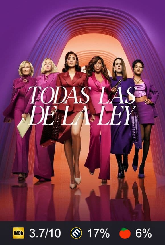 Cartel de Todas las de la ley