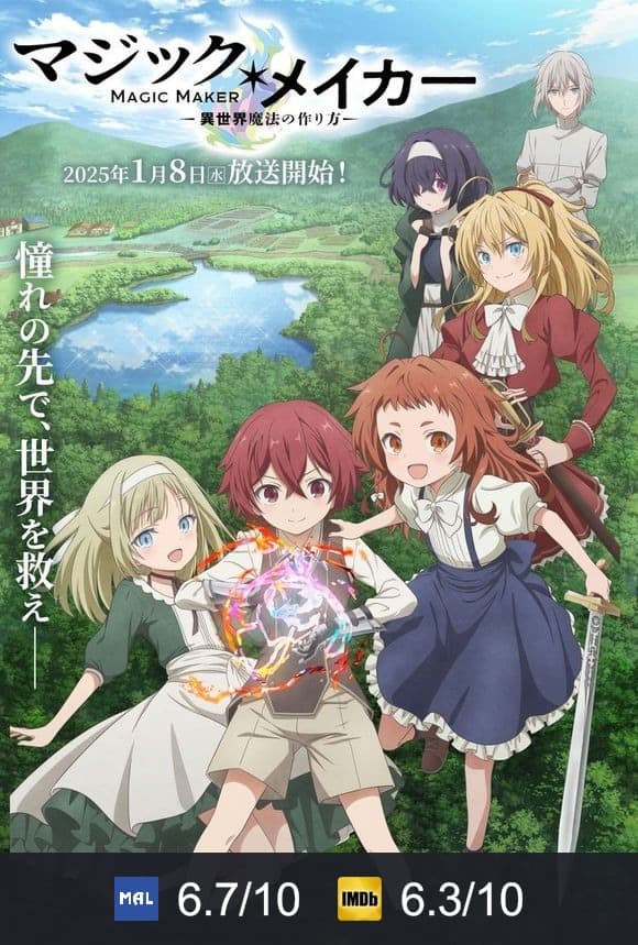 Cartel de Magic Maker: How to Make Magic in Another World