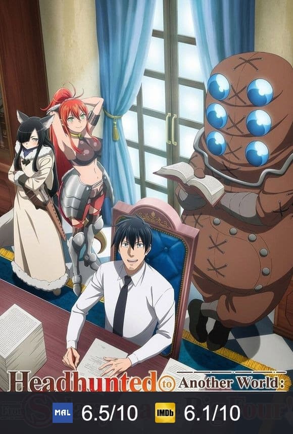 Poster von Headhunted to Another World: From Salaryman to Big Four!