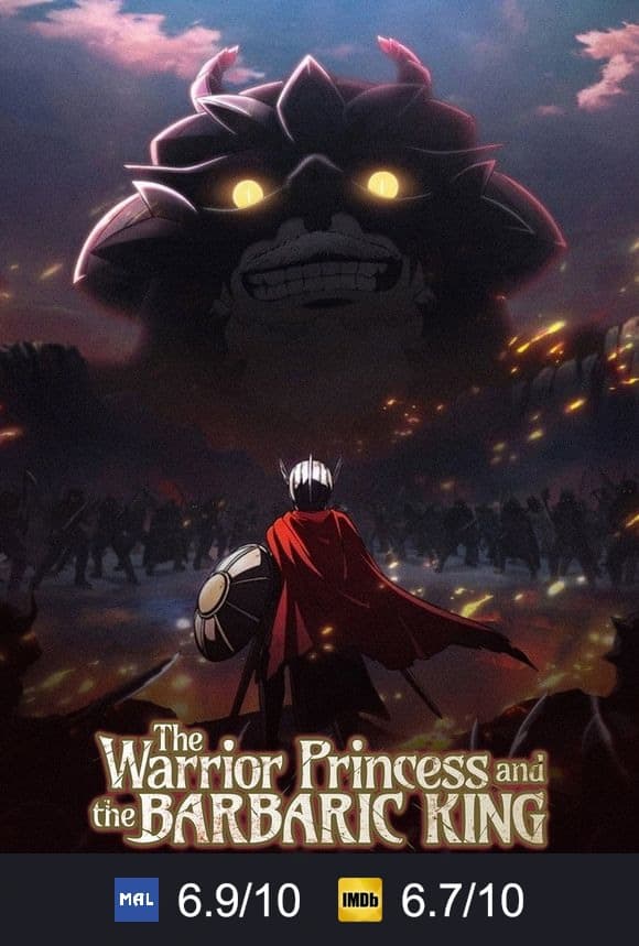 Cartel de The Warrior Princess and the Barbaric King