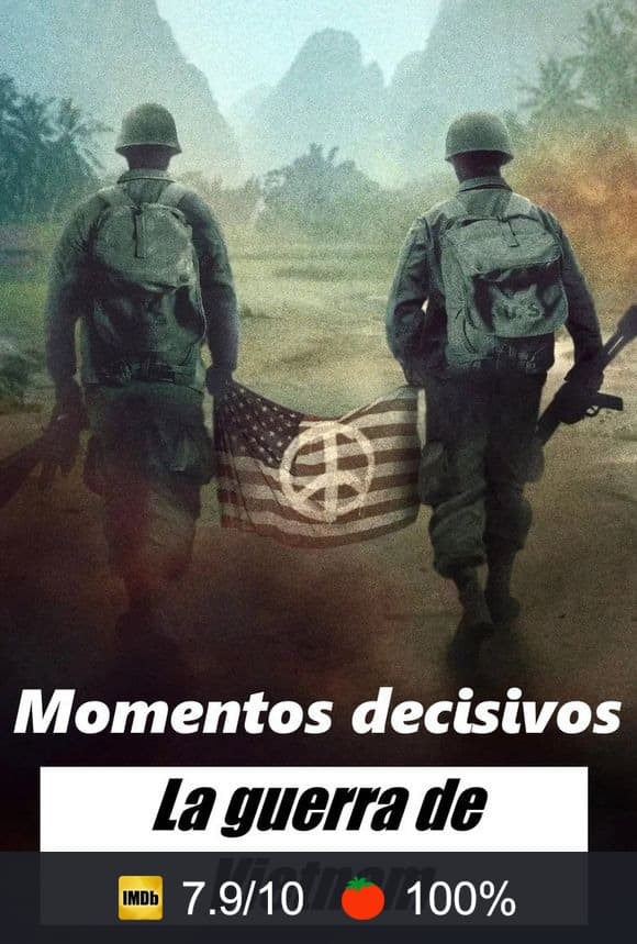 Cartel de Momentos decisivos: La guerra de Vietnam