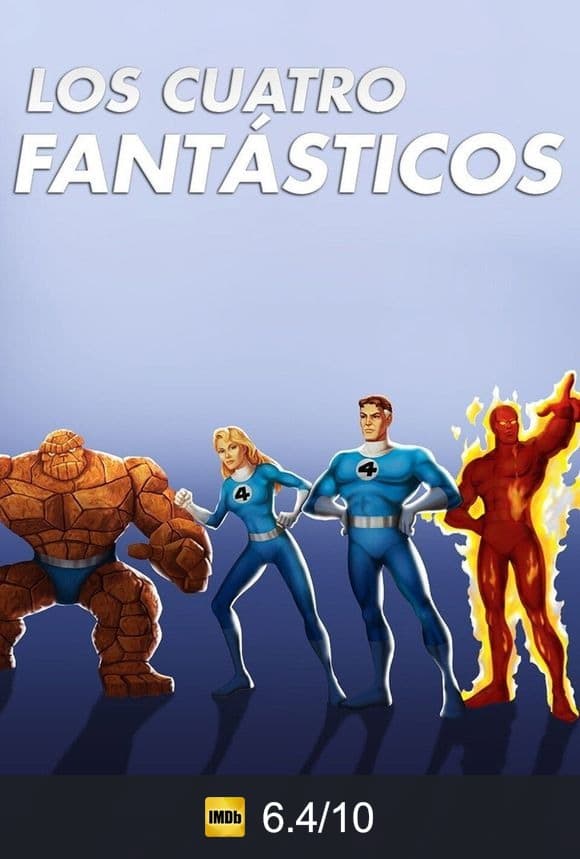 Cartel de Los 4 Fantásticos