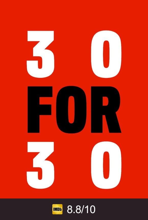 Cartel de 30 for 30