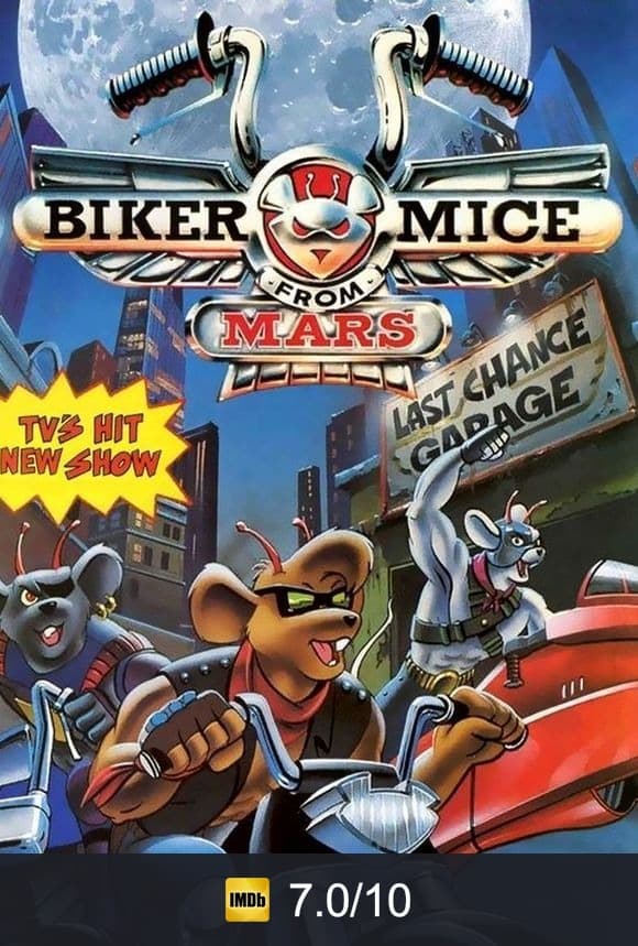 Poster von Biker Mice from Mars