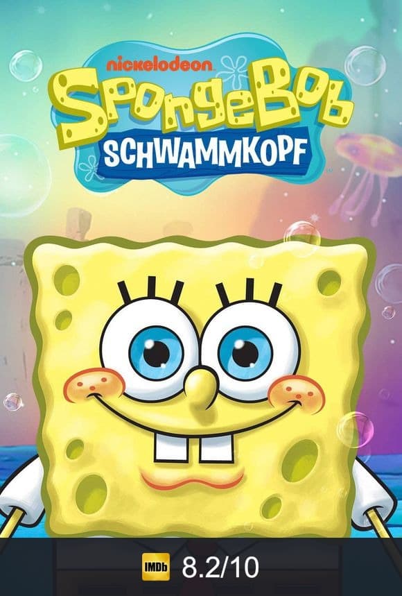 Poster von SpongeBob Schwammkopf
