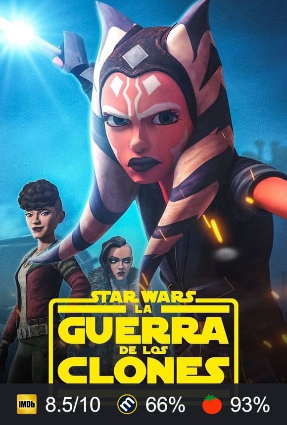 Cartel de Star Wars: The Clone Wars