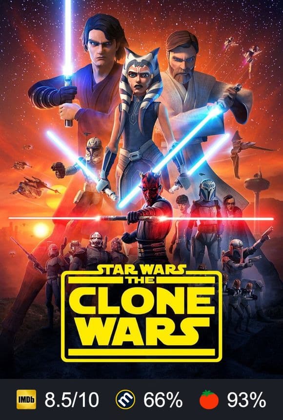 Poster von Star Wars: The Clone Wars