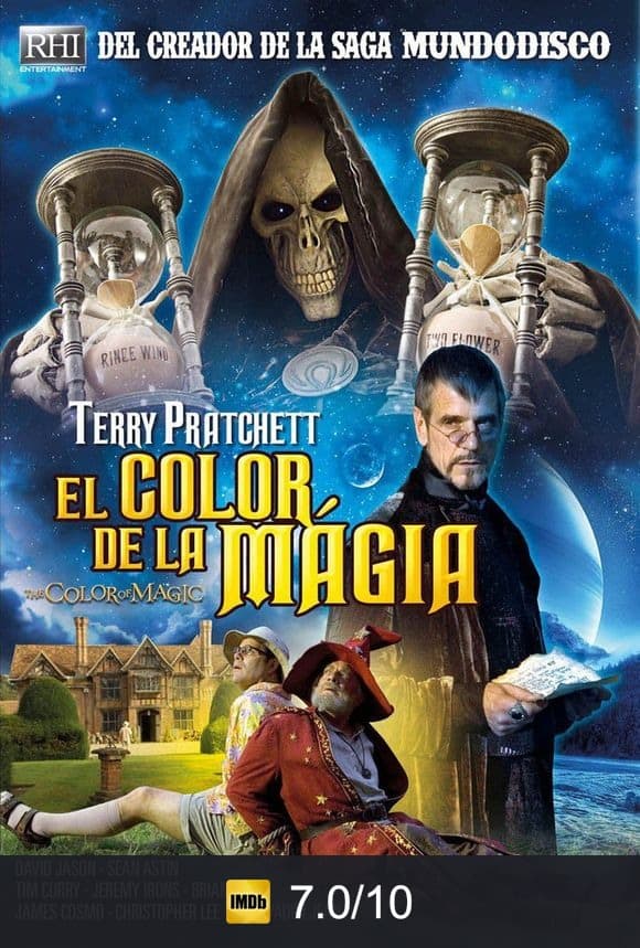 Cartel de El color de la magia