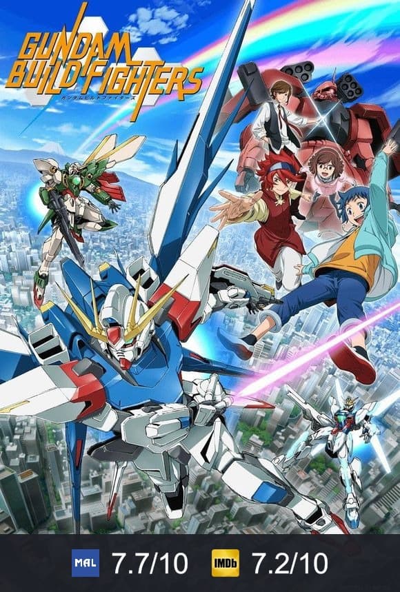 Cartel de Gundam Build Fighters