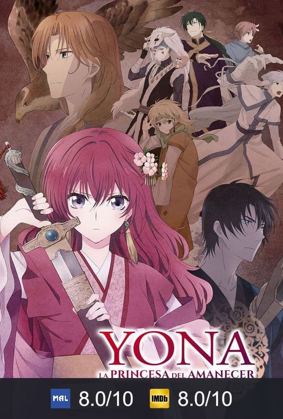 Cartel de Yona, princesa del amanecer