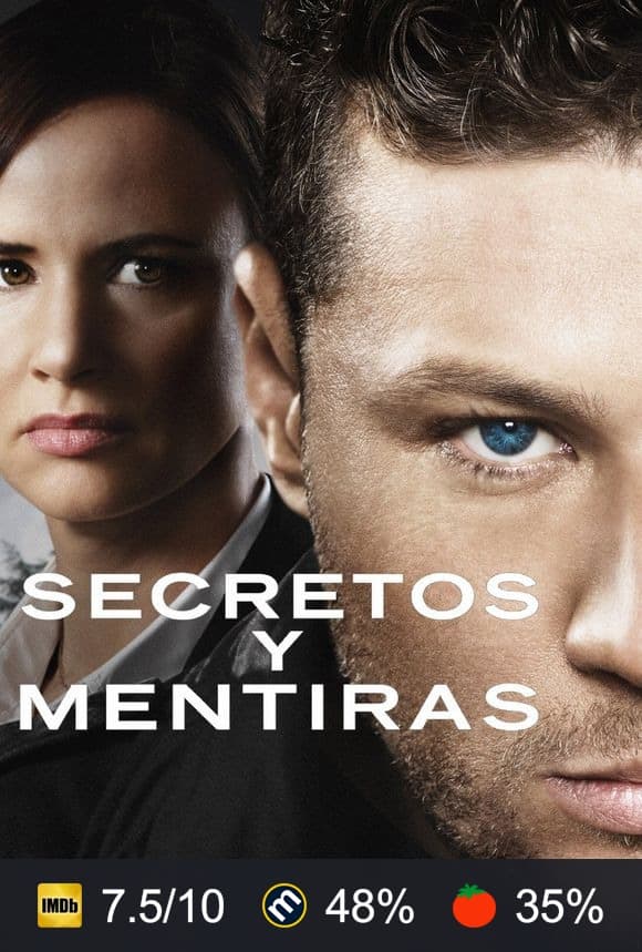 Cartel de Secretos y mentiras