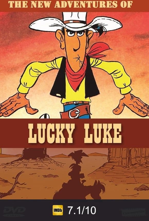 Cartel de Las nuevas aventuras de Lucky Luke