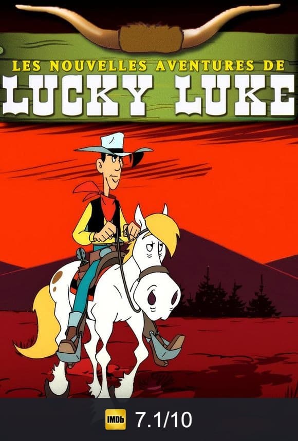 Cartel de Las nuevas aventuras de Lucky Luke