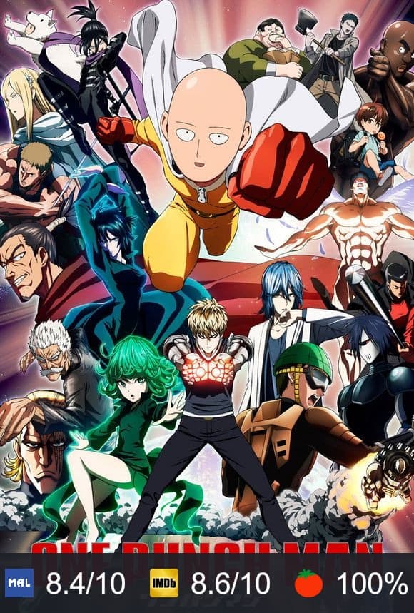 Cartel de One Punch Man
