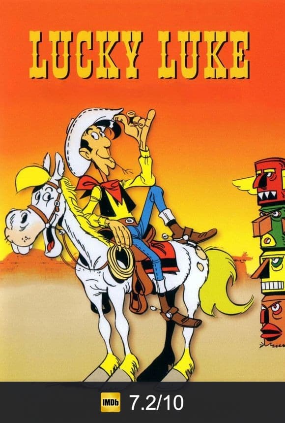 Cartel de Lucky Luke
