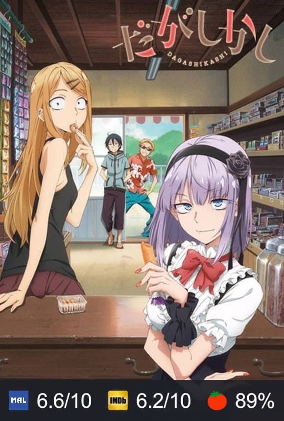Cartel de Dagashi Kashi