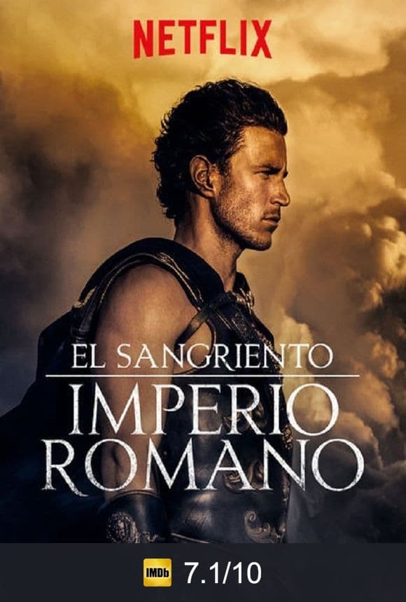 Cartel de El sangriento Imperio Romano