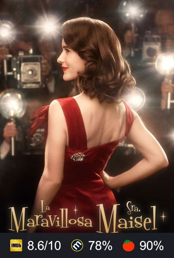 Cartel de La maravillosa Sra. Maisel