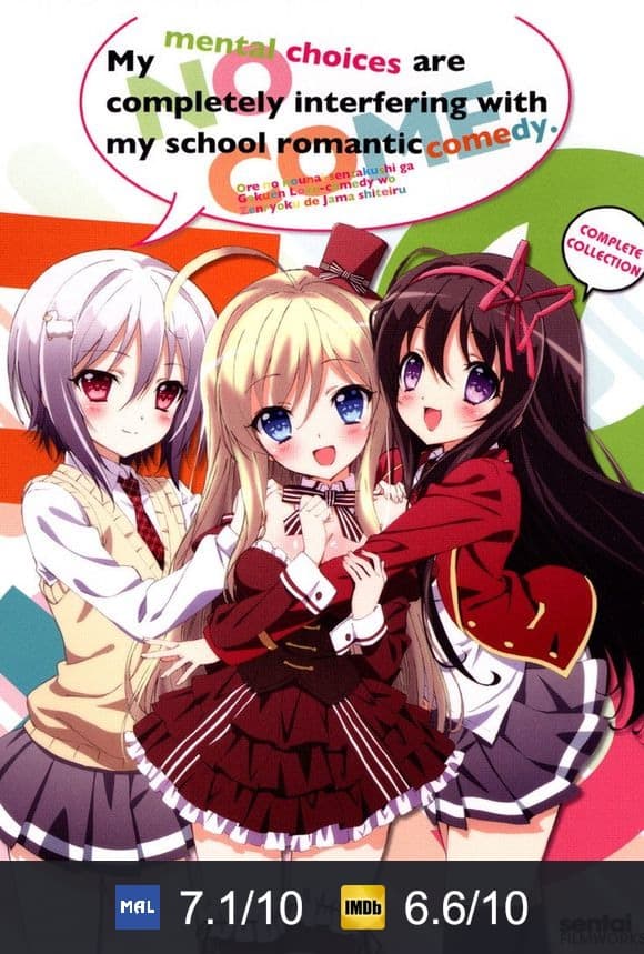 Poster von My Mental Choices are Completely Interfering with my School Romantic Comedy
