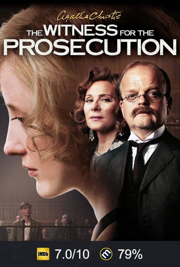 The Witness for the Prosecution poster