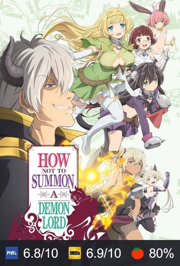 Cartel de How Not to Summon a Demon Lord