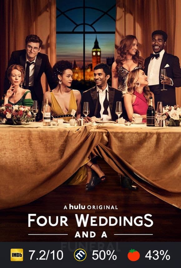 Four Weddings and a Funeral poster