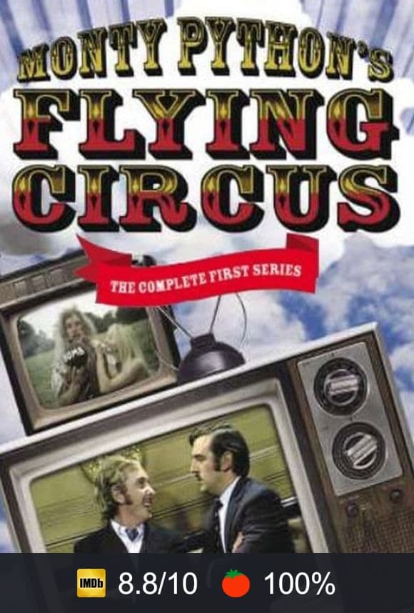 Cartel de Monty Python's Flying Circus