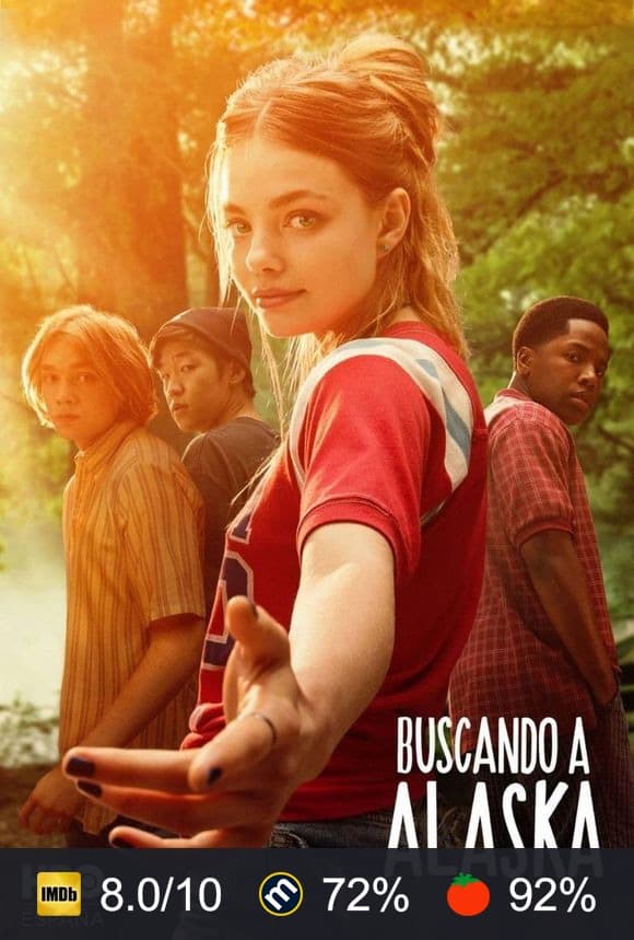 Cartel de Buscando a Alaska