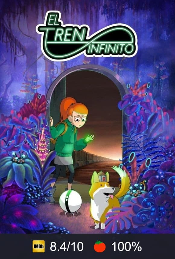 Cartel de El tren infinito