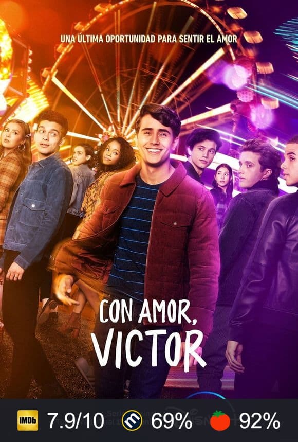 Cartel de Con amor, Victor