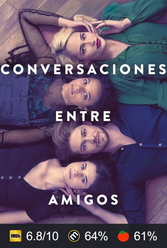 Cartel de Conversaciones entre amigos
